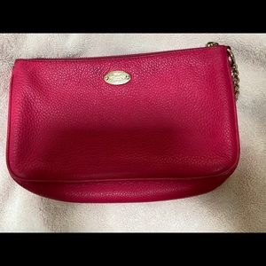 Hot pink Coach